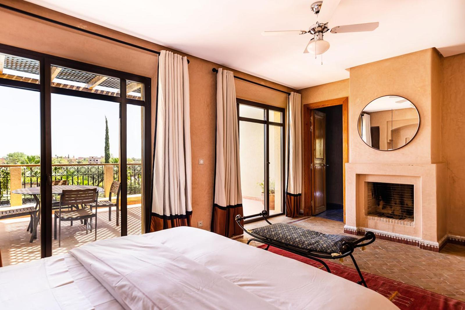 Villa De Luxe Avec Piscine Privee Et Golf Марракеш Экстерьер фото