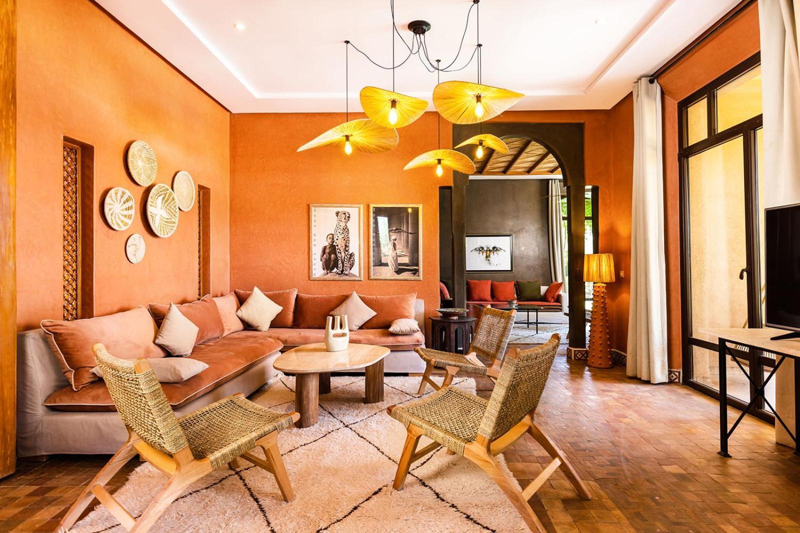 Villa De Luxe Avec Piscine Privee Et Golf Марракеш Экстерьер фото