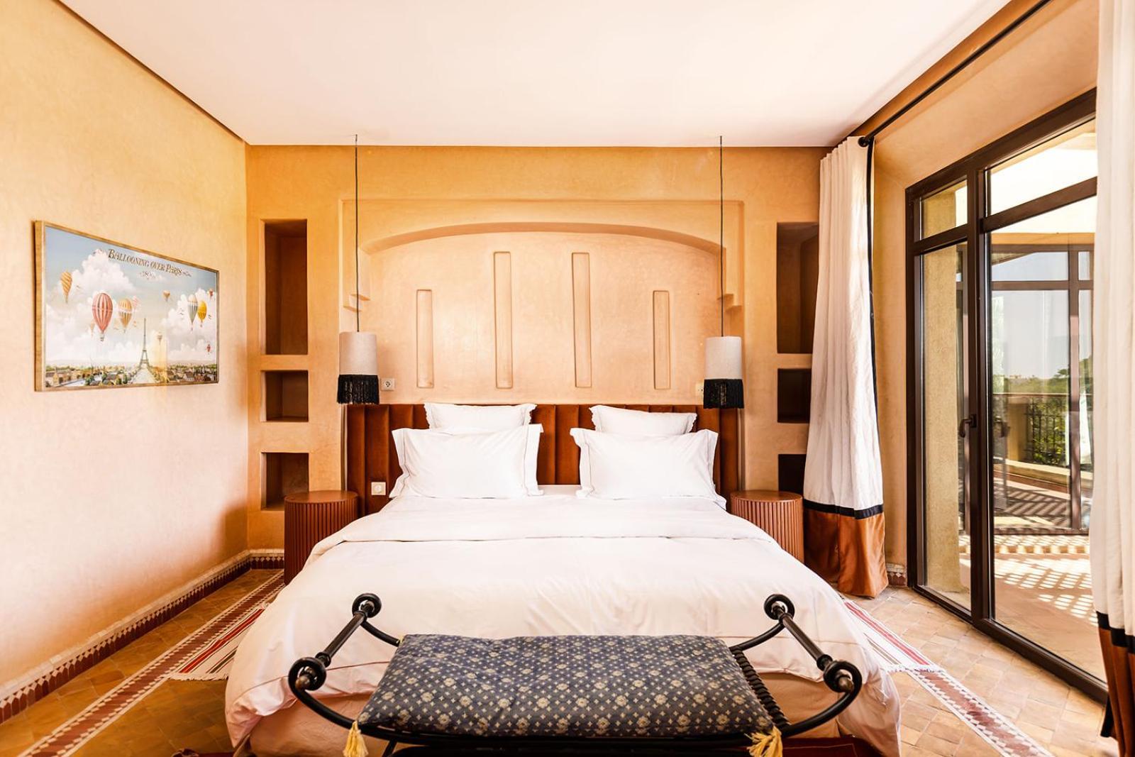 Villa De Luxe Avec Piscine Privee Et Golf Марракеш Экстерьер фото
