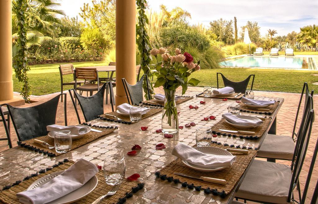 Villa De Luxe Avec Piscine Privee Et Golf Марракеш Экстерьер фото