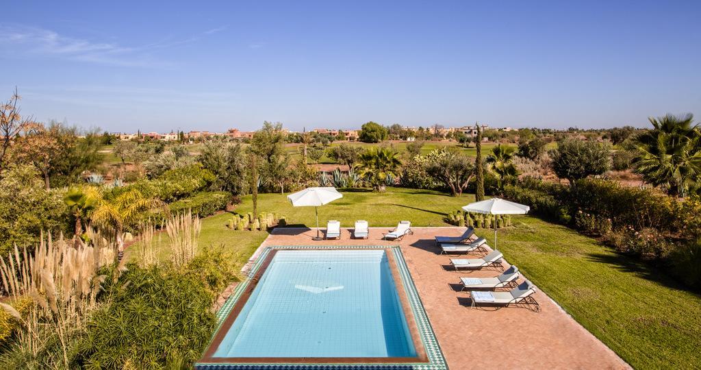 Villa De Luxe Avec Piscine Privee Et Golf Марракеш Экстерьер фото