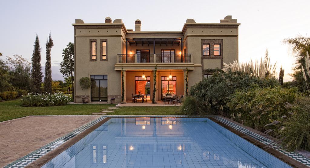 Villa De Luxe Avec Piscine Privee Et Golf Марракеш Экстерьер фото